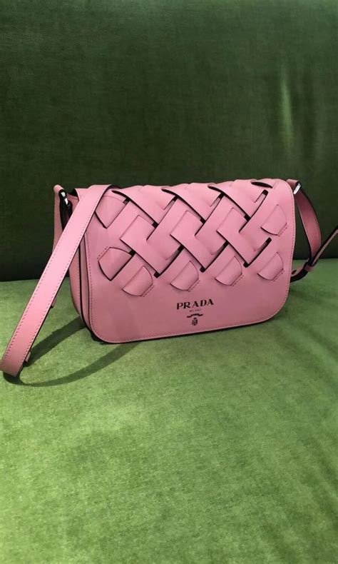 prada leather woven bag|where to buy prada bags.